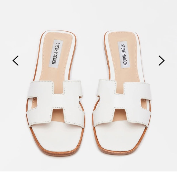 Steve madden white flats. Size is 10. - Picture 6 of 8